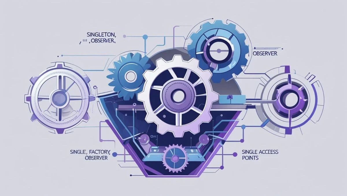 Les Design Patterns Expliqués avec des Exemples Simples : Singleton, Factory, Observer et Plus