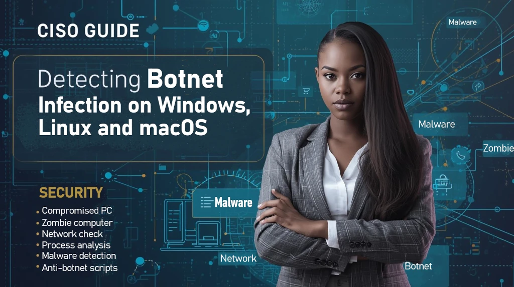 Guide RSSI : détecter une infection botnet sur Windows, Linux et macOS