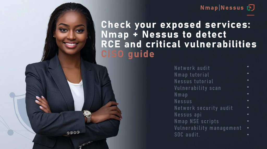 Vérifier vos services exposés : Nmap + Nessus pour détecter RCE et vulnérabilités critiques — guide RSSI