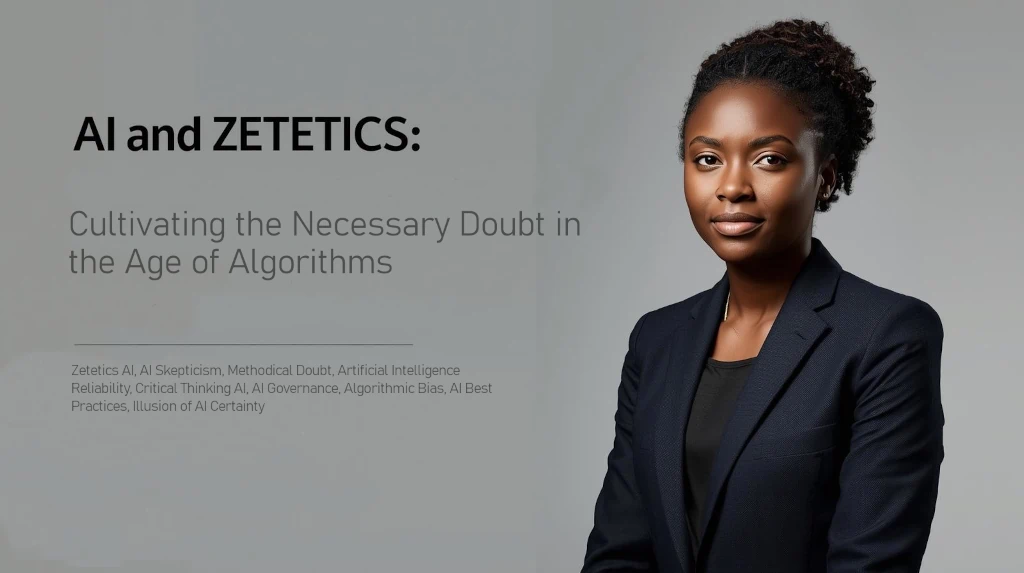 L’IA et la zététique : cultiver le doute nécessaire à l’ère des algorithmes