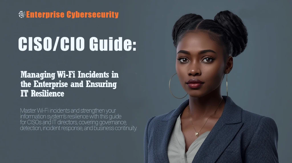 Guide RSSI/DSI : gérer les incidents Wi-Fi en entreprise et assurer la résilience du SI