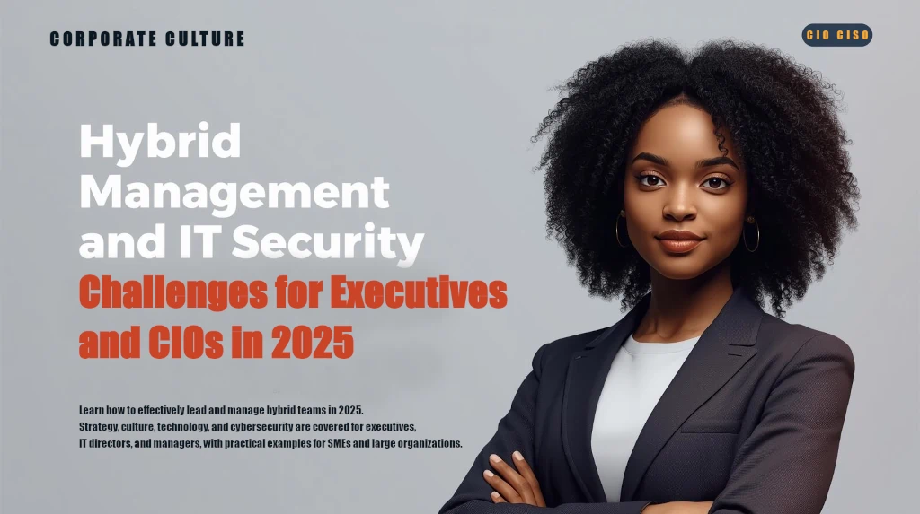 Management hybride et sécurité IT : enjeux pour dirigeants et DSI en 2025