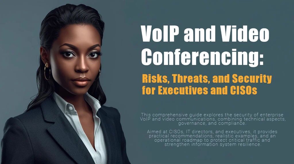 VoIP et visioconférence : risques, menaces et sécurité pour dirigeants et RSSI