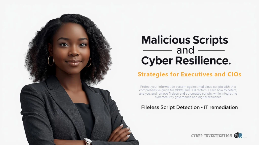 Scripts malveillants et cyberrésilience : stratégies pour dirigeants et DSI