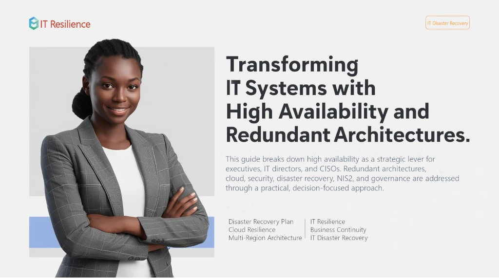Transformer son SI avec la haute disponibilité et les architectures redondantes