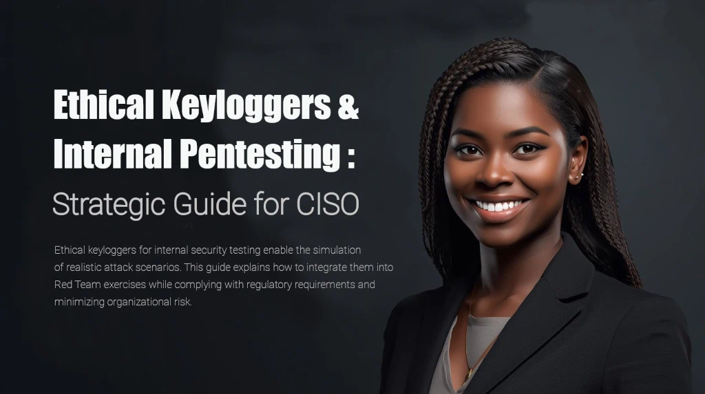 Keyloggers éthiques et pentest interne : guide stratégique RSSI